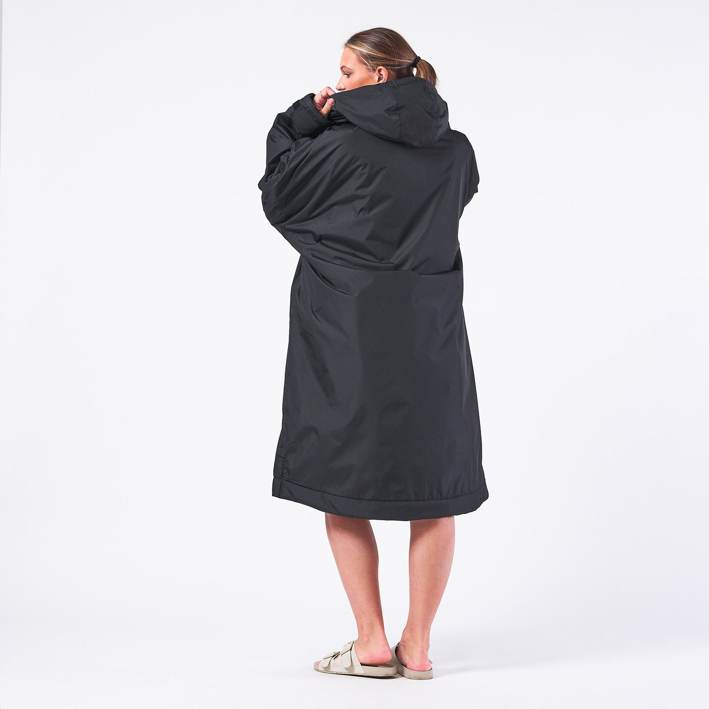 Adult Changing Robe - Black