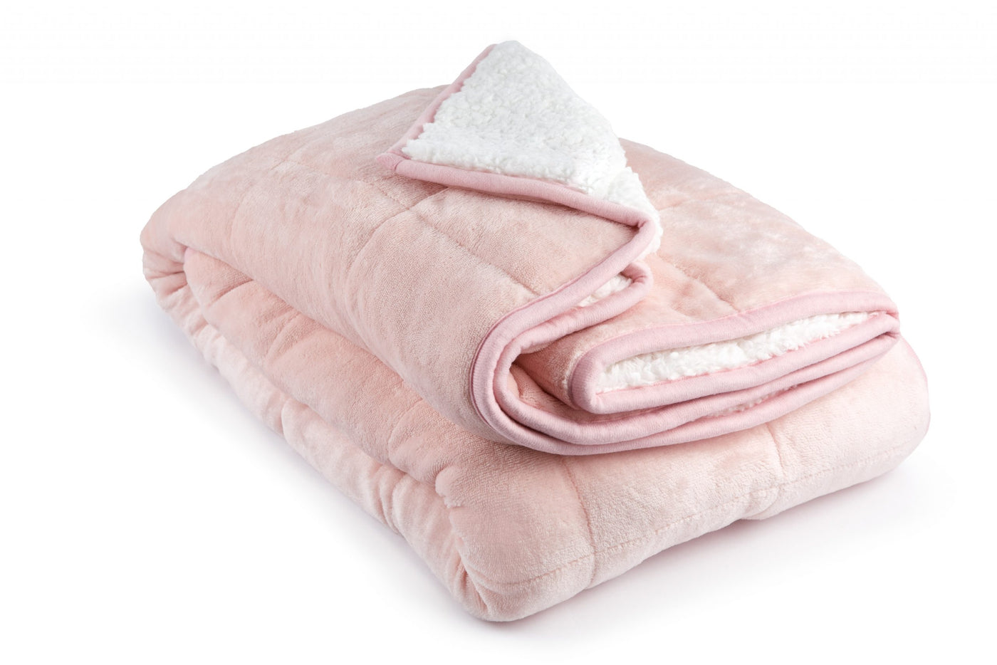 Weighted Sherpa Blanket - Pink